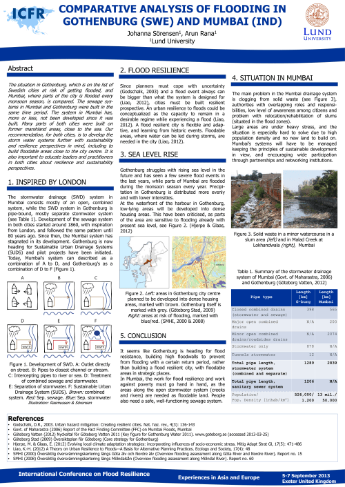 Poster from ICFR 2013, Exeter UK